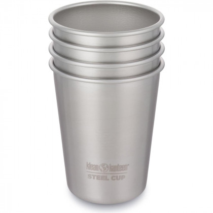 Набір чашок з нержавіючої сталі Klean Kanteen Steel Cup 296 ml срібний