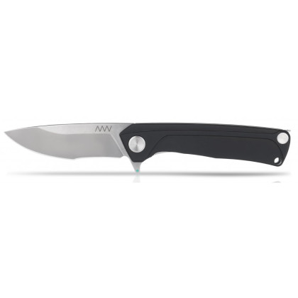 Zavírací nůž Acta Non Verba Z200 Liner lock, plain edge, dural černá black