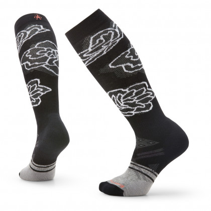 Гірськолижні шкарпетки Smartwool W Ski Full Cushion Pattern чорний/сірий