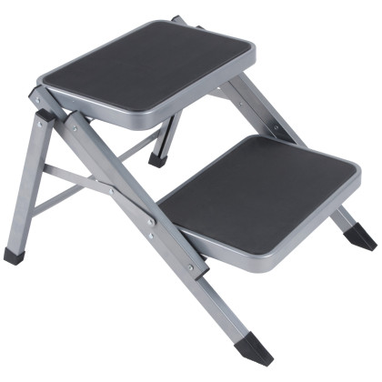 Сходинка непроковзуюча Bo-Camp Step-up foldable double сірий/чорний Grey