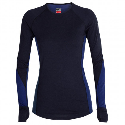 Жіноча футболка Icebreaker W 260 Zone Ls Crewe темно-синій