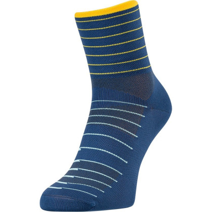 Велосипедні шкарпетки Silvini Bevera UA1659 синій/жовтий navy-yellow