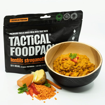 Головна страва Tactical Foodpack Lentils Stroganoff 120g