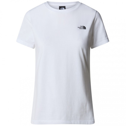Жіноча футболка The North Face W S/S Simple Dome Slim Tee білий