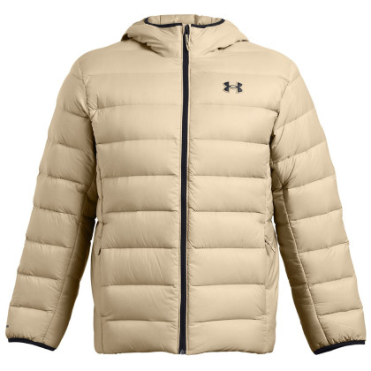 Чоловіча куртка Under Armour Legend Down Hooded Jacket бежевий BRN