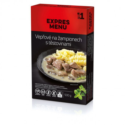 Готова їжа Expres menu KM Свинина з грибами та макаронами