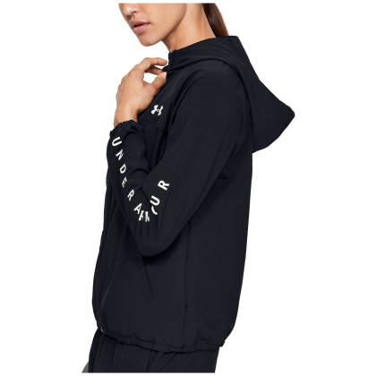 under armour woven hooded jacket