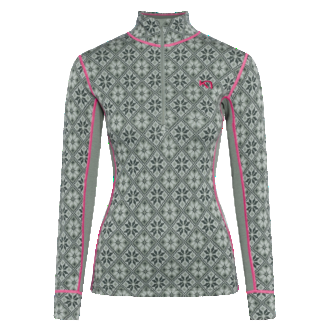 Жіноча функціональна толстовка Kari Traa Rose Half Zip Baselayer Top зелений Sag