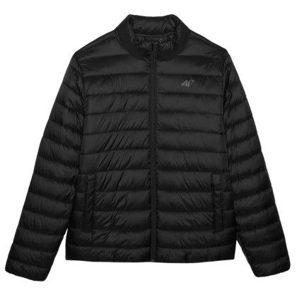 Чоловіча куртка 4F Down Jacket M483 чорний DEEP BLACK