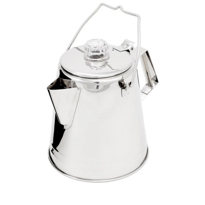 Кавник крапельний GSI Outdoors Glacier Stainless 8 Cup Percolator срібний