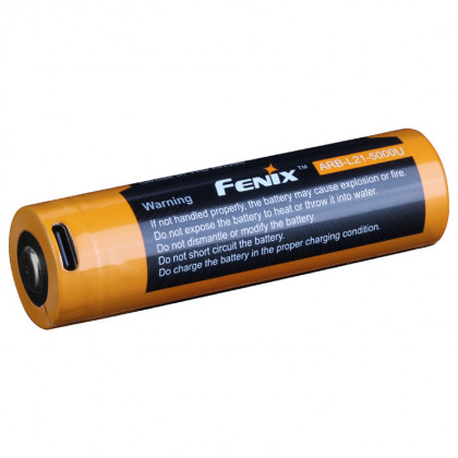 Акумулятор Fenix 21700 5000 mAh s USB-C (Li-Ion)