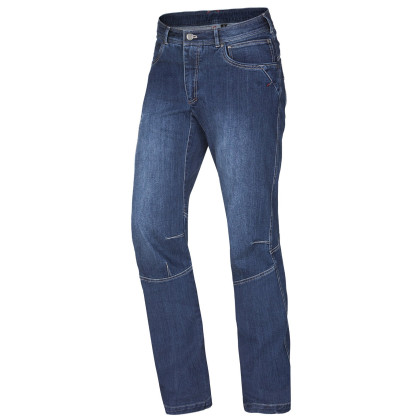 Pánské Kalhoty Ocún Ravage Jeans modrá Dark blue