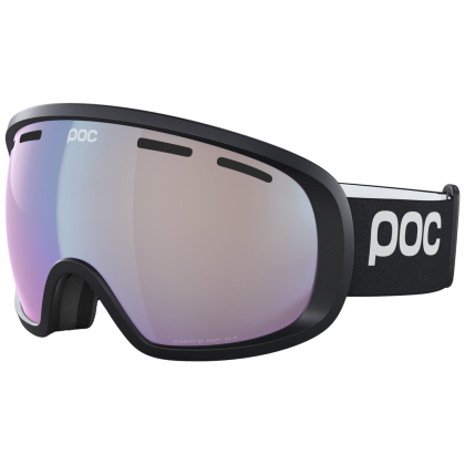 Лижна маска POC Fovea Photochromic чорний/рожевий Uranium Black/Photochromic/Light Pink-Sky Blue