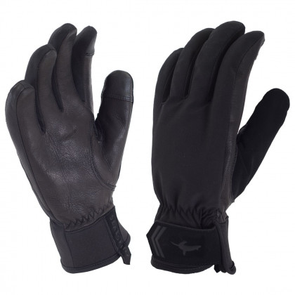 Dámské rukavice SealSkinz Women's All Season Glove černá Black/Charcoal