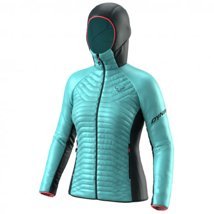 Жіноча гірськолижна куртка Dynafit Speed Insulation Hooded Jkt W бірюзовий