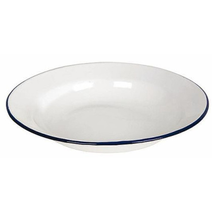 Тарілка Bo-Camp Plate enamel white