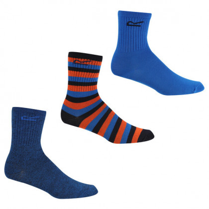 Дитячі шкарпетки Regatta Kids3PkOutdoorSck синій