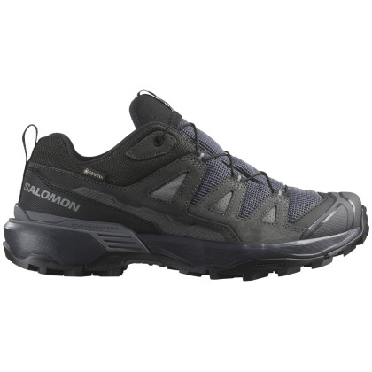 Жіночі черевики Salomon X Ultra 360 Leather Gore-Tex сірий Turbulence / Black / SEDONA SAGE