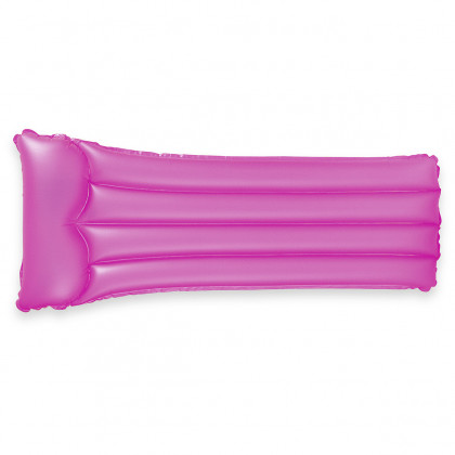 Надувний лежак Intex Neon Frost Air рожевий
