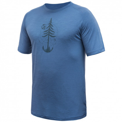 Чоловіча функціональна футболка Sensor Merino Air Earth синій