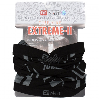 Nákrčník N-Rit Extreme II černá/šedá černá/šedá