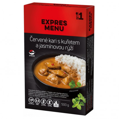 Готова їжа Expres menu Червоне каррі з рисом 500г