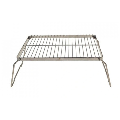 Складаний гриль Stabilotherm BBQ Grid Medium 23x34 cm срібний