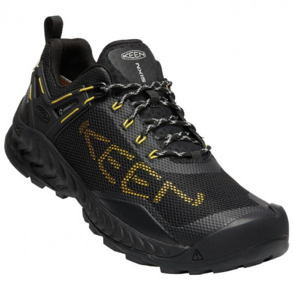 Чоловічі туристичні черевики Keen Nxis Evo Wp чорний/жовтий