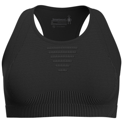 Жіноча функціональна білизна Smartwool W Intraknit Racerback Bra чорний Black