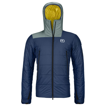 Чоловіча куртка Ortovox Swisswool Zinal Jacket M синій deep ocean