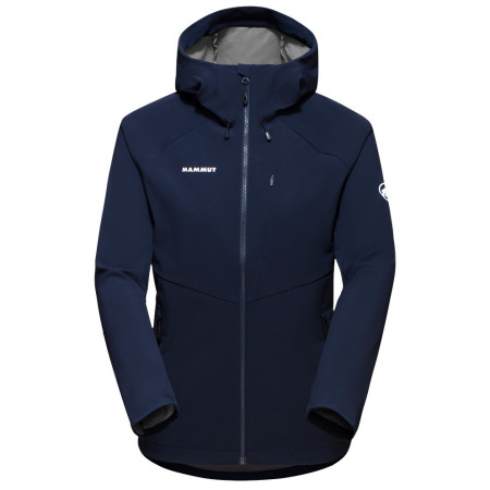 Жіноча куртка Mammut Ultimate Comfort SO Hooded Jacket Women синій