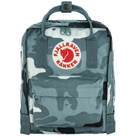 Міський рюкзак Fjällräven Kånken Graphics Mini синій Nimbus Blue-Hidden Animals