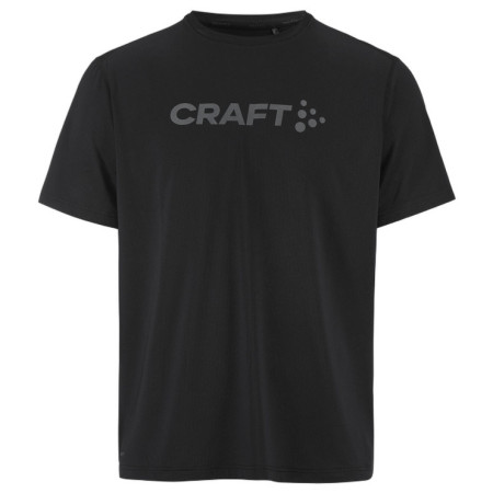 Чоловіча футболка Craft ESSence Logo Tee 2 M чорний Black