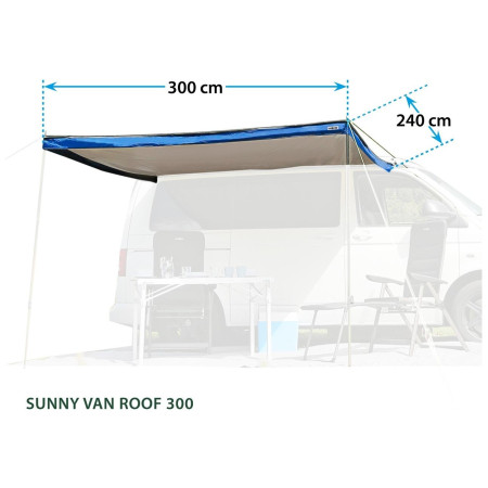 Навіс від сонця Brunner Sunny Van Roof 300