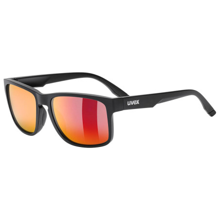 Сонцезахисні окуляри Uvex Poise чорний/червоний BLACK MATT / MIR.RED