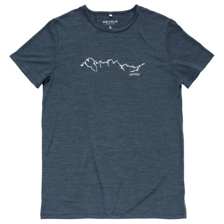Чоловіча футболка Devold Active "Skyline" Tee Man темно-синій NIGHT