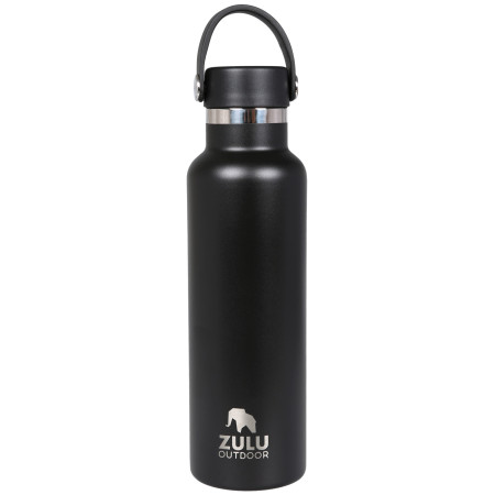 Термопляшка Zulu Travel Bottle 0,6 L чорний black