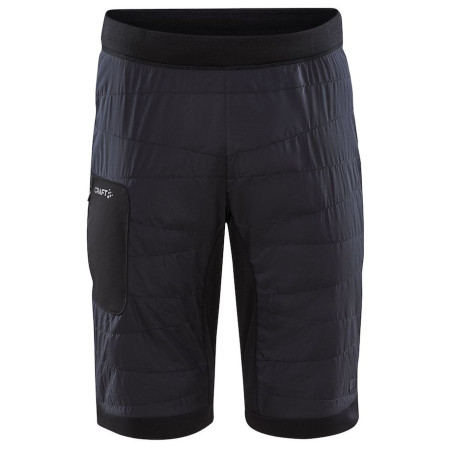 Чоловічі зимові шорти Craft Core Nordic Training Insulate чорний/сірий