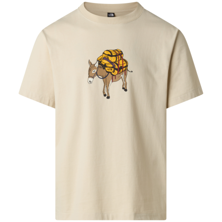 Чоловіча футболка The North Face M Donkey Taxi Relaxed Short Sleeve Tee-Graphic бежевий Desert Stone