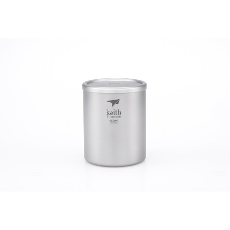Термокружка Keith Titanium Double-Wall Tit. Mug 450 ml