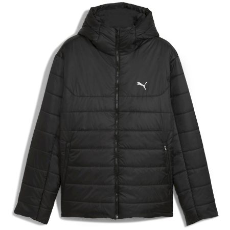 Чоловіча куртка Puma ESS Hooded Padded Jacket чорний PUMA Black