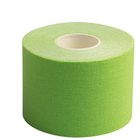 Тейп Yate Kinesiology tape 5 cm x 5 m зелений