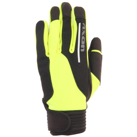 Рукавиці Axon 670 чорний/жовтий Yellow