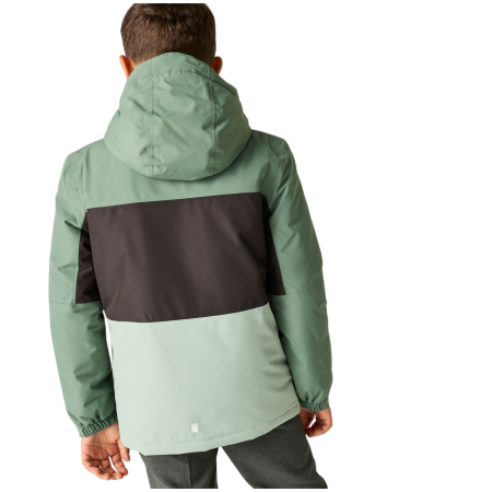 Дитяча зимова куртка Regatta Beamz Dark Forest/Glacier Green
