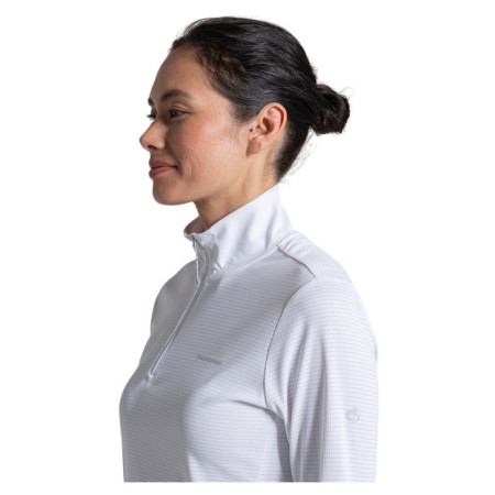 Жіноча футболка Craghoppers NosiLife SolarShield+ Half Zip Top