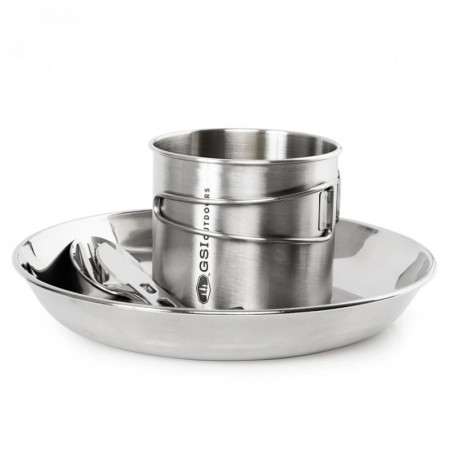 Набір кухонний GSI Outdoors Glacier Stainless 1 Person Set
