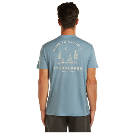 Чоловіча футболка Icebreaker Men Merino 150 Tech Lite SS Tee Peaceful Pass