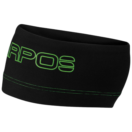 Пов'язка Karpos Alagna Headband чорний/зелений Black Green Fluo