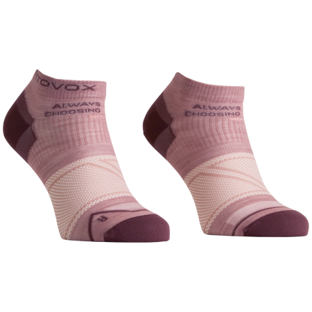 Жіночі мериносові шкарпетки Ortovox Alpine Light Low Socks W рожевий Dusk Rose