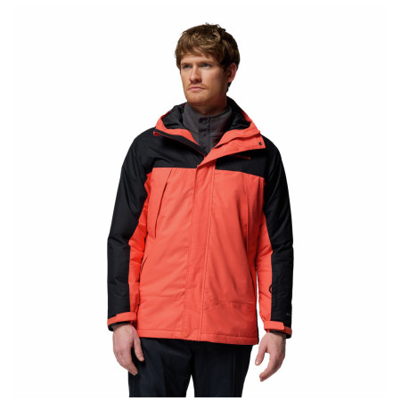 Чоловіча гірськолижна куртка Columbia Shotski Jacket чорний/помаранчевий Zing/Black